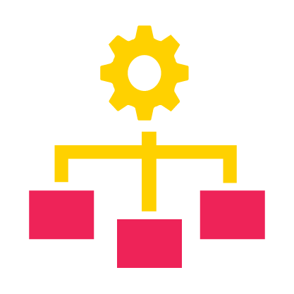Improved feature maintainability by replacing discrete and external components and databases with reusable design framework.