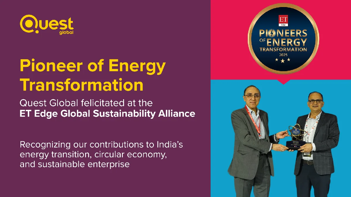 Pioneers of Energy Transformation Award